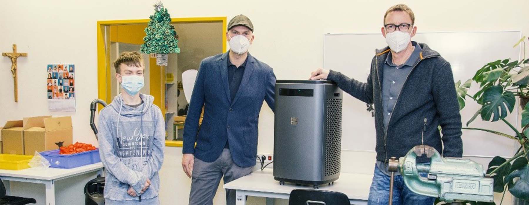 NewsFTB Filtertechnik Brockmann Spendet Luftreiniger